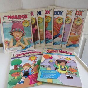 The MAILBOX MAGAZINE COLLECTION #6 - Mailbox Classroom Adventures 2BK + 7 issues